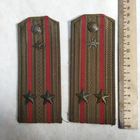 Погоны подполковника войск связи ВС СССР образца 1958 г. На полевую форму.