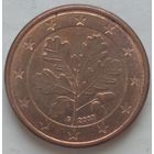 1 евроцент 2007 G Германия. Возможен обмен