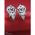 Серёжки, Серебро,старые,клейма