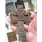 Крупный,старинный наперстных крест