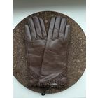 Перчатки новые женские, кожа р-р 6.5