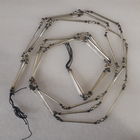 Бусы ёлочные(гирлянда) Трёхярусная, стекляриус. СССР