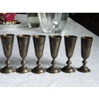 Рюмки серебро Россия 84