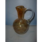 RRR Антикварный Кувшин 10-30-ые гг. Карнавальное Стекло Гравировка Старая Европа