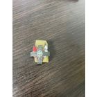 Знак WOLNOSC, POKOJ, SOCJALIZM, ZBoVID, 1905-1945, Польша, фрачник, г.эмали, закрутка