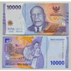 Индонезия, 10000 рупий 2022 (2025) г., P-W165 (UDT, национальный герой Франс Кайсиепо), UNC