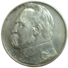 10 злотых .1935 Пилсудский красивый