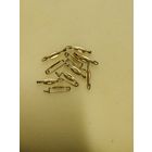 Булавка для знаков под пайку, латунь (л63), 25мм за шт