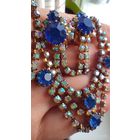 Колье и клипсы Чехословакия