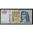 Венгрия 1000 форинтов 2009 года. Тип Р-197a. Состояние UNC