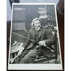 Репин в зимней мастерской