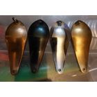 Блесна атом колебалка,точная копия Атом-2 ссср, гальваническое покрытие, вес 12- 16 грамма