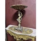 Огромная старинная, бронзовая конфетница, Европа, много лотов с рубля