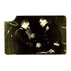 Редкое  Фронтовое фото- оригинал1944Адмирал ГОЛОВКО вручает награды ГСС героям ВМФподписано (А8)