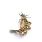 Редкая брошь Сороконожка, торги с Рубля