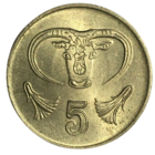 Кипр 5 центов, 2001