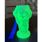 Вазочка из уранового стекла . Производство Чехия