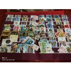 Филателистам!!!,более сотни всяких марок,без Минимальной цены