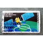 Марка Германия 1986 год Спутник