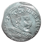 Ливония 3 гроша, 1596 года. Смещение. Сохран