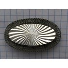 Брошь. Мельхиор, клеймо.