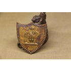 Киверная бляха армии НАПОЛЕОНА, линейный полк. ВОЙНА 1812 год. Распродажа коллекции вещей. С РУБЛЯ! АУКЦИОН!