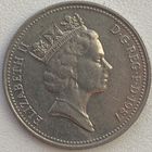 Великобритания 5 пенсов 1987 г.