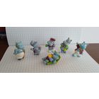 Коллекционные игрушки из Киндер сюрпризов. Бегемоты палубные, 1992г. 17