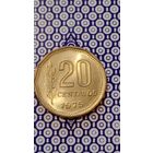 Аргентина  20 сентаво 1975