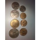 10,50 копеек, 1,5,10,20,50,100 рублей 1991-93гг.