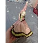 Фарфоровая статуэтка Танцовщица. Плясунья. Танцующая девушка 25 см.