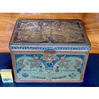 Редкость. Дореволюционная жестяная коробка для конфет