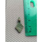 Крестик нательный маленький с рубля!