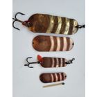 Блесна Пелла, завод ПО Блесна (бывший Завод пластмассовых спорттоваров г. Отрадное), СССР, клеймо поплавок