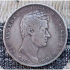 Италия остров Сардиния 5 лир 1847 года. Король Альберт. Серебро! Сторгуй за свою цену, предложи обмен! S210