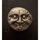 Драхма. Греция.  Голова Медузы Горгоны. СЕРЕБРО.