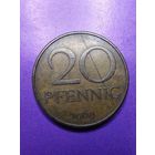 Германия ГДР 20 пфеннигов 1969 А