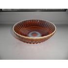 Ваза стекло-глазурь.Диаметр 22 см.Ср.20-го века.С рубля