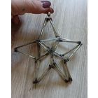 Елочные игрушки, стекло, стеклярус