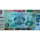 Шотландия 1 фунт 1975г. С/45 0698023