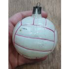 Ёлочная игрушка мяч большой