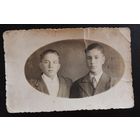 Фото, старая Польша "Братья"