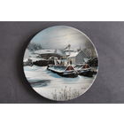 Тарелка коллекционная настенная [Wedgwood, Скованные льдом, Bradex #26-W90-53.5] D=20см.