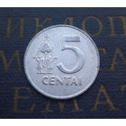 5 центов 1991 Литва #02