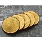 Республика Беларусь (РБ). 20 копеек 2009. Монеты с одинаковым браком, раскол + выкрошка. Цена за одну. Торг!!!