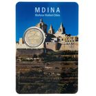 2 евро 2025 Мальта Мдина блистер BU