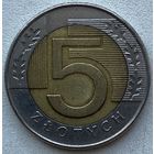 Польша 5 злотых 1996 г.