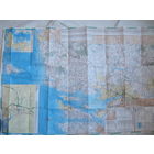 Большая (90х60 см) детальная карта штата Род-Айленд (США) с планами Провиденс и Ньюпорта