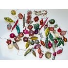 Ёлочные игрушки СССР стекло лот