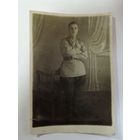 Фото офицера 40-е годы СССР. Размер 8-11.8 см.